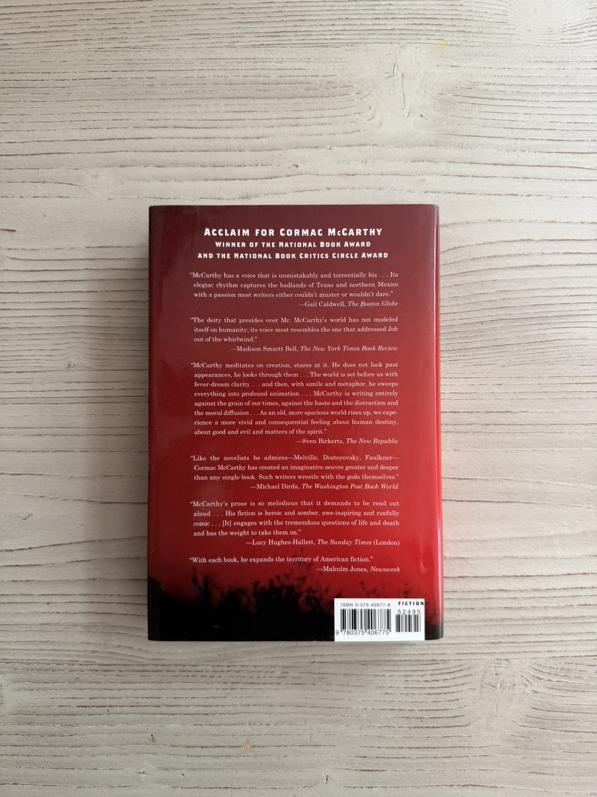 No Country For Old Men – Cormac McCarthy – First Edition