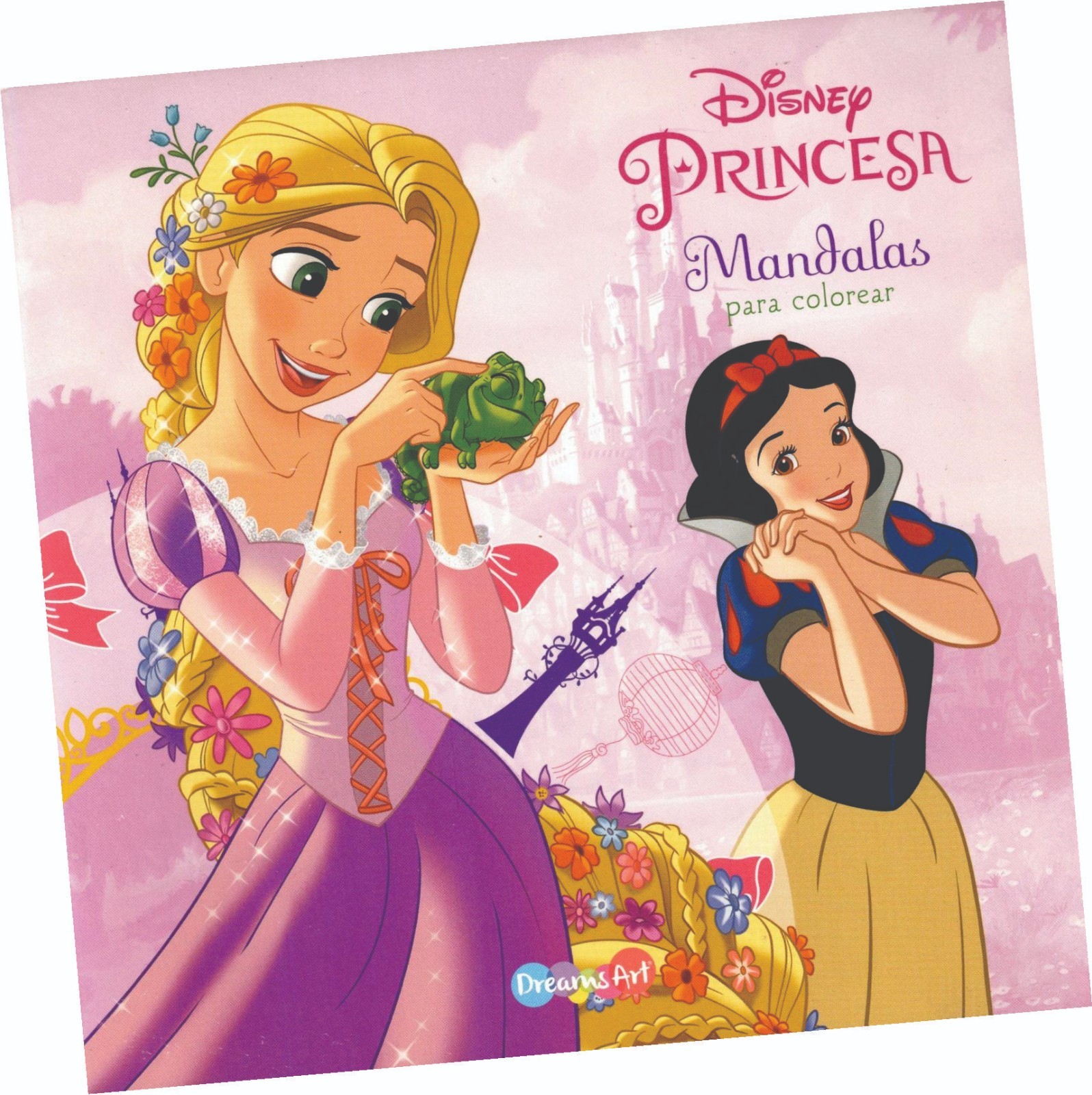 SET DE 3 LIBROS PARA COLOREAR MANDALAS „DISNEY PRINCESA“.