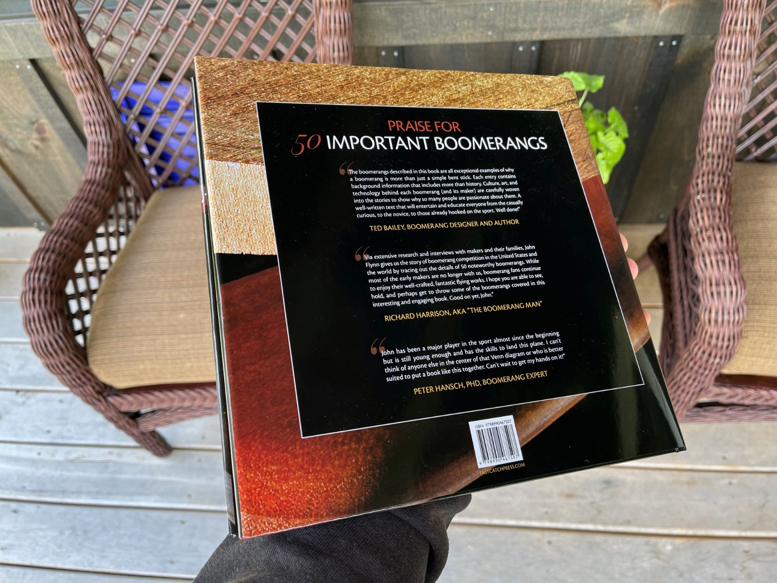Book – 50 Important Boomerangs (2024) by John Flynn, 244 pages, New, Signed!