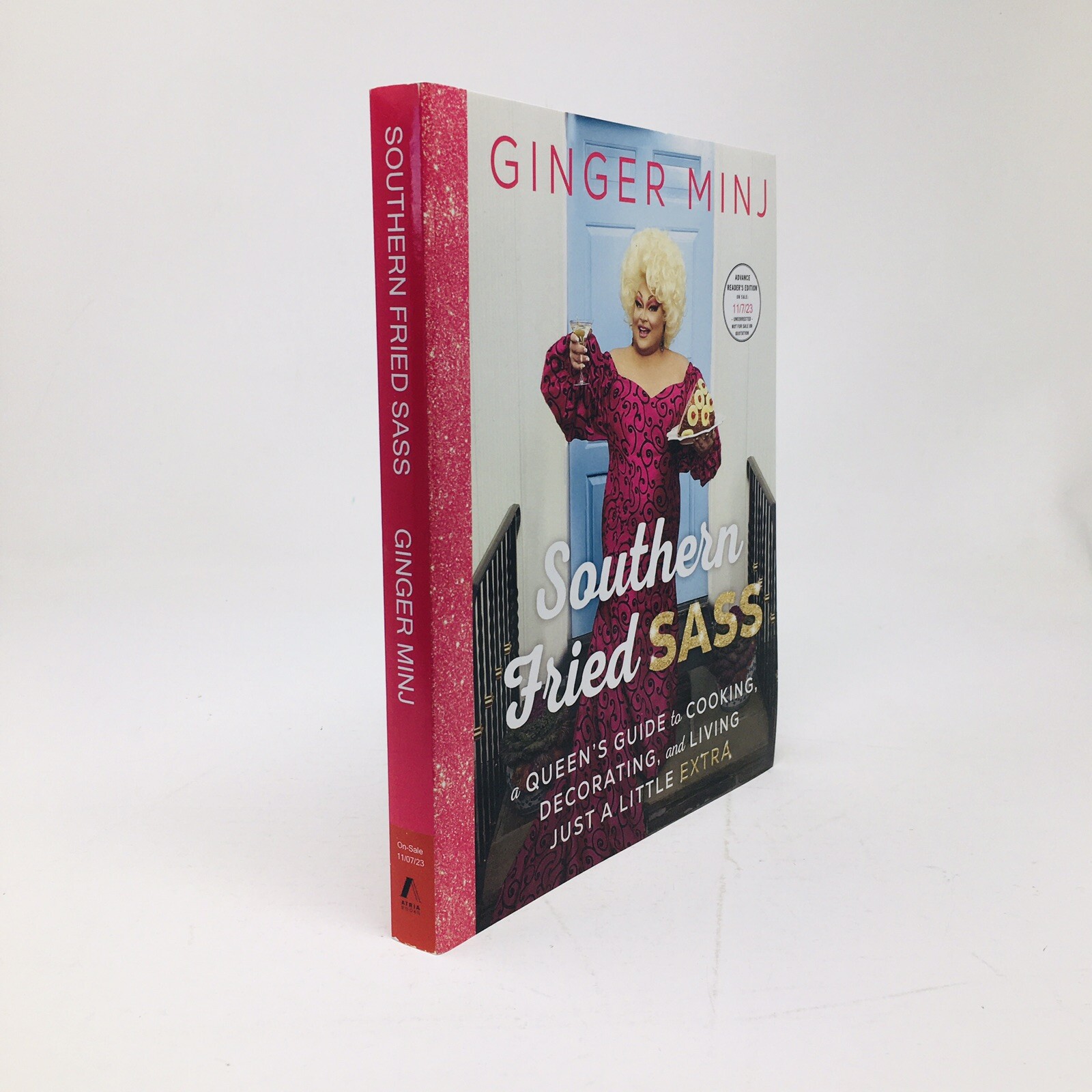 Southern Fried Sass ARC Ginger Minj Cookbook Queens Guide to Cooking Decorating