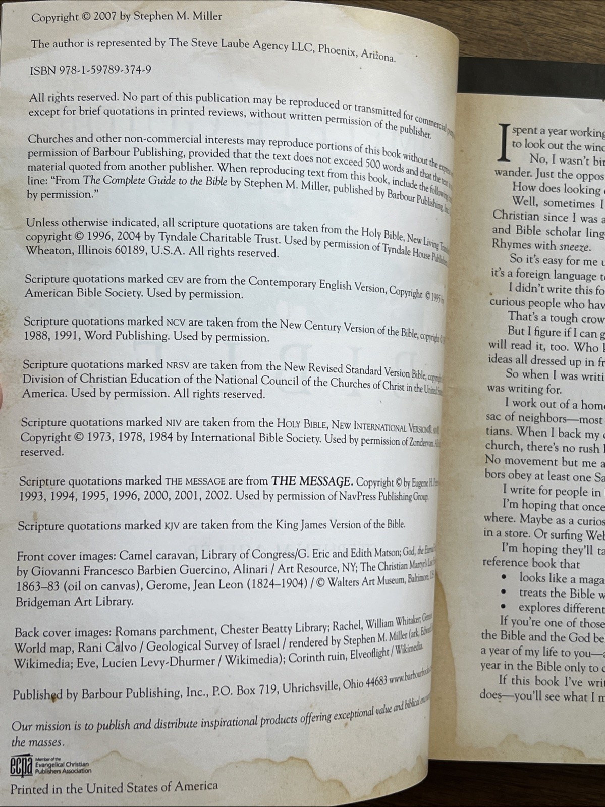 The Complete Guide to the Bible – Paperback By Stephen M. Miller – GOOD