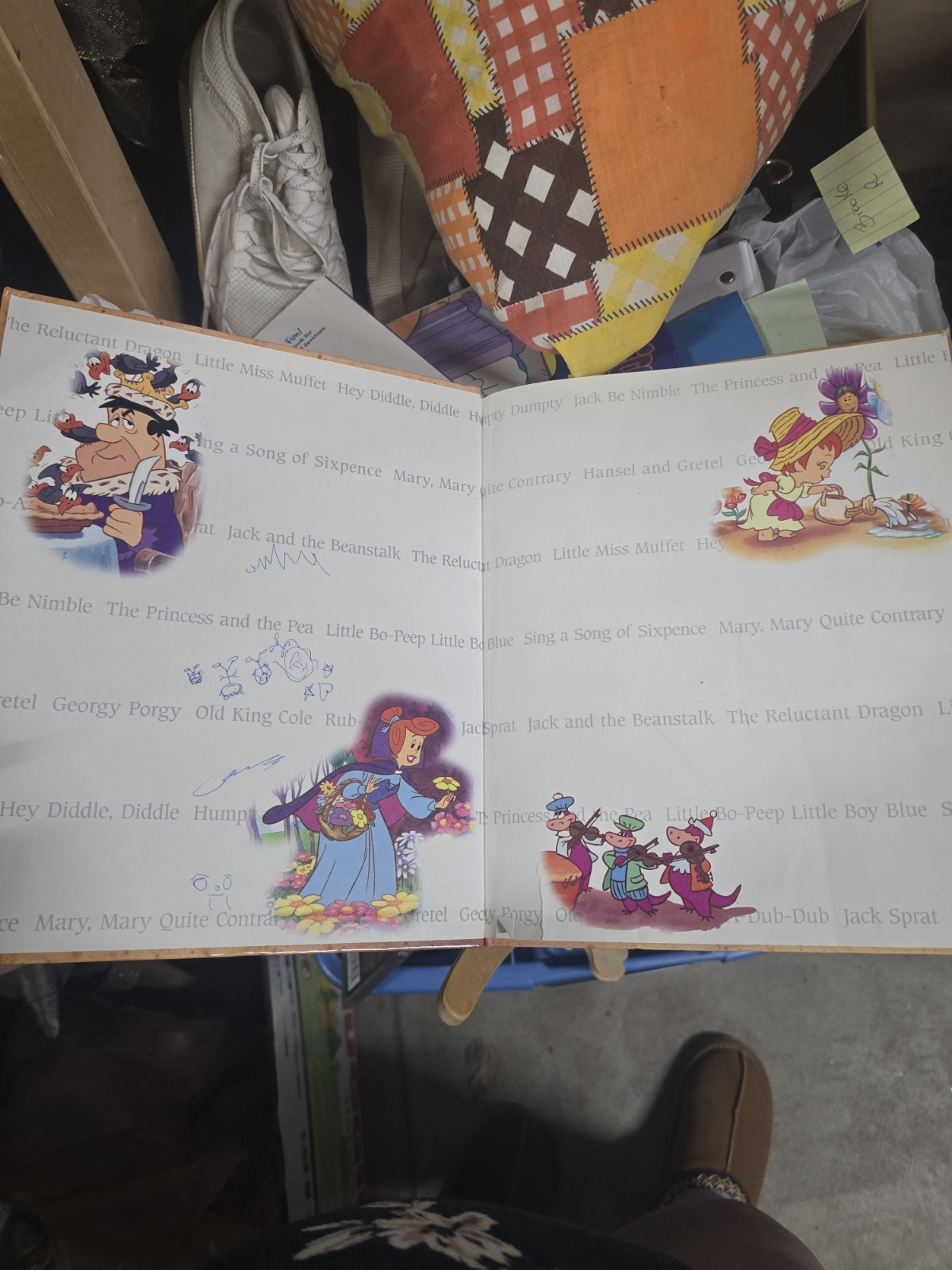 The Flintstones Bedtime Storybook – hardcover press-bedrock
