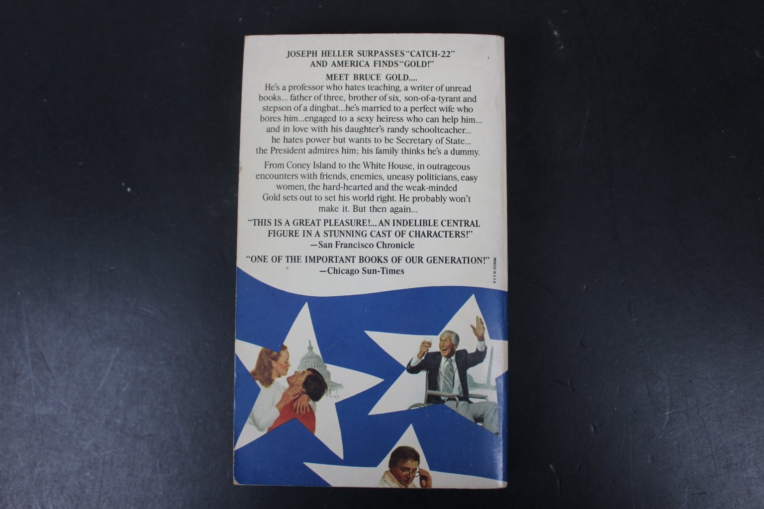 Good as Gold Joseph Heller 1980 First Pocket Books Printing Fiction Bestseller