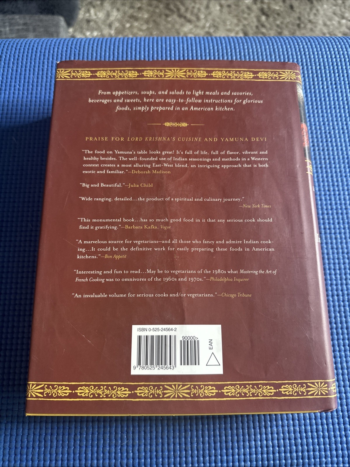 Lord Krishna’s Cuisine: The Art of Indian Vegetarian Cooking, Yamuna Devi HC/DC