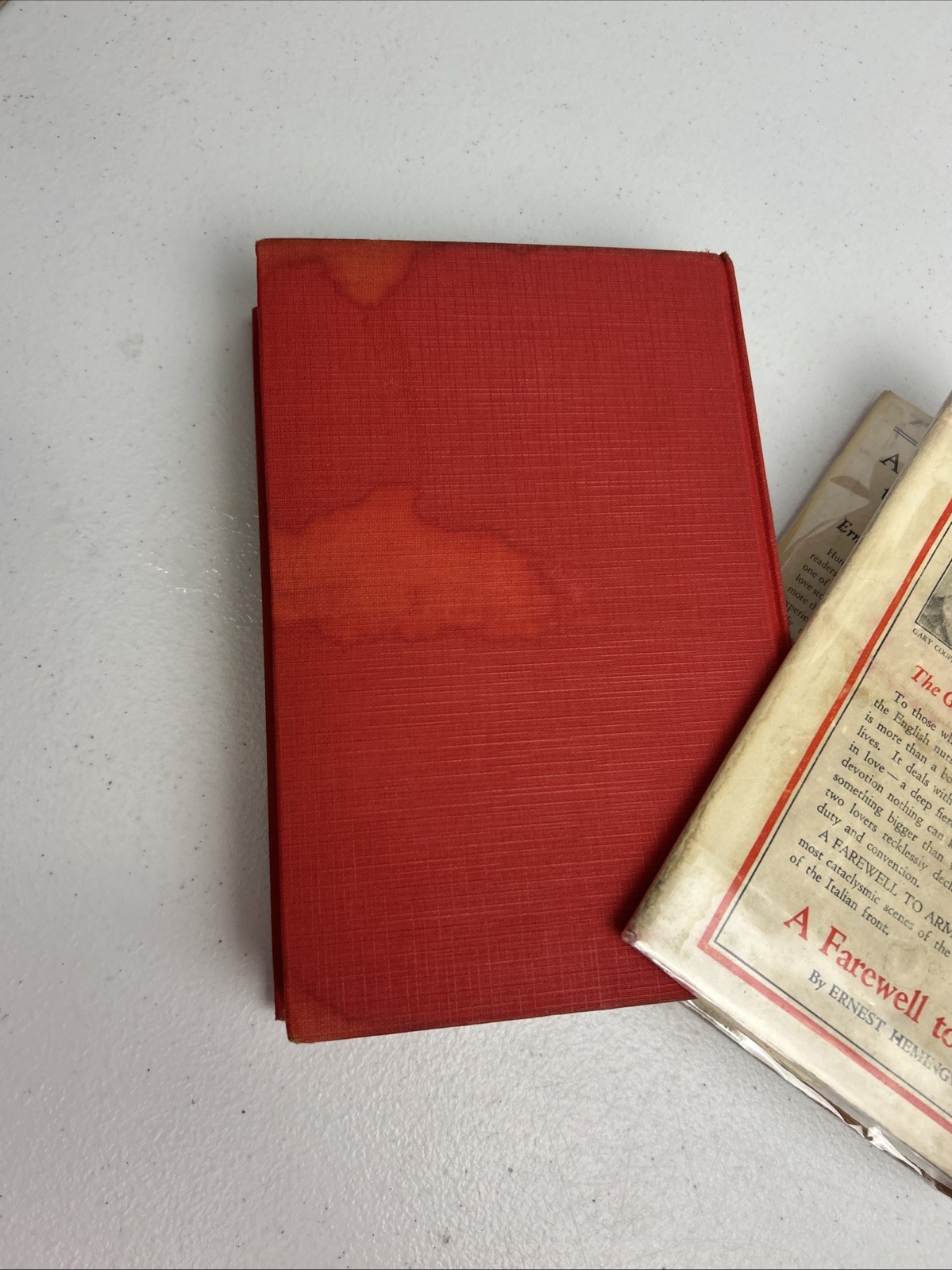 A Farewell To Arms Book Ernest Hemingway HC DJ 1929 Rare Photoplay Edition