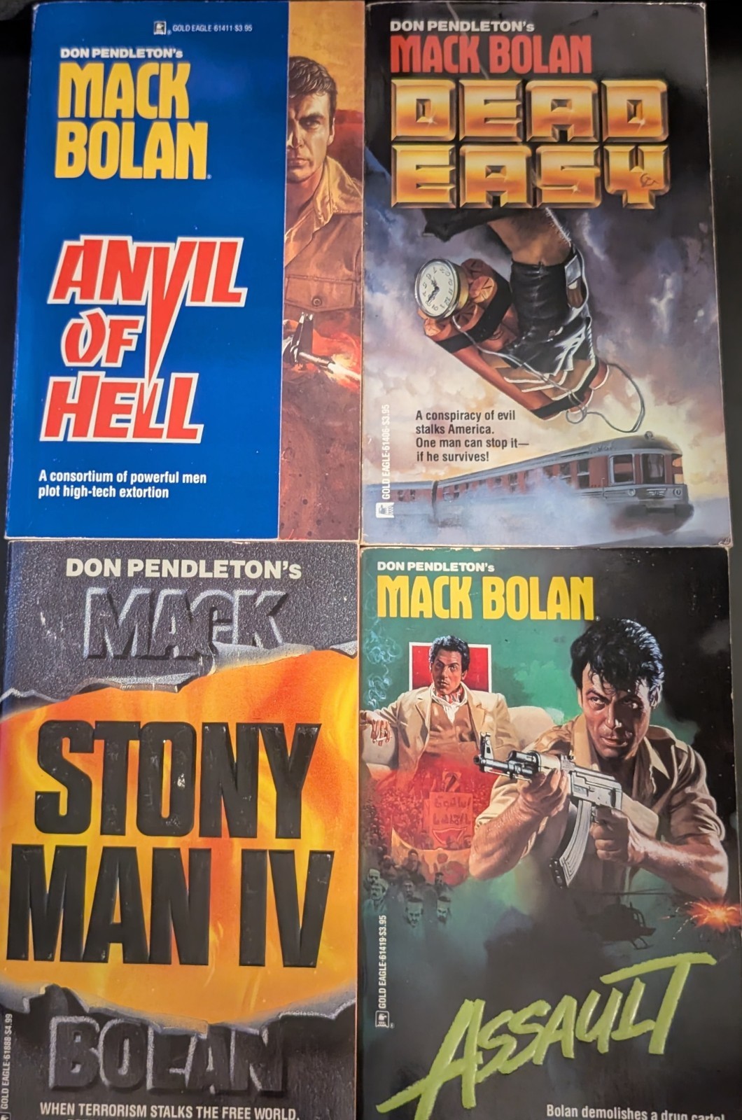 Lot Of 14 Don Pendleton’s Mack Bolan Books
