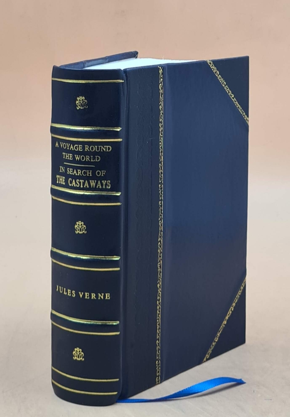 A Voyage Round The World. In Search Of The Castaways: A Romantic [Leather Bound]