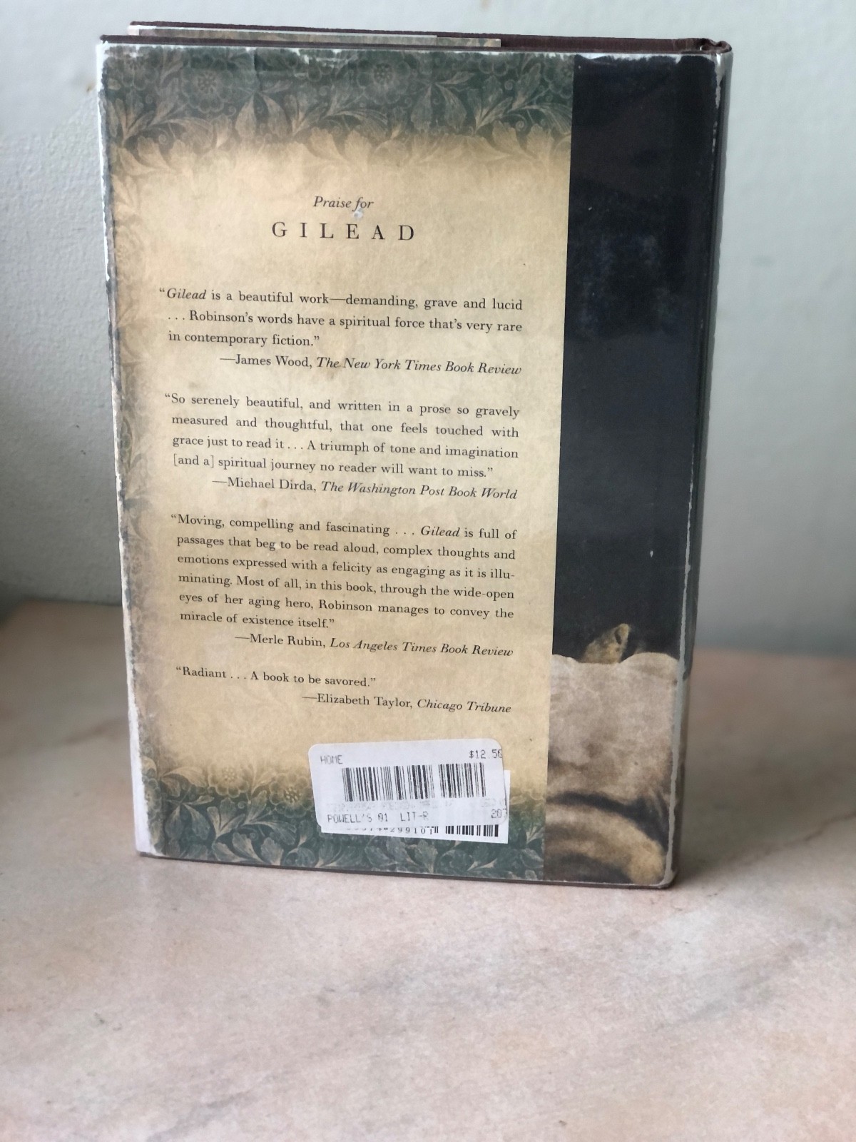 Home by Marilynne Robinson 2008 1st edition 1st print HC/DJ – Mylar Cover