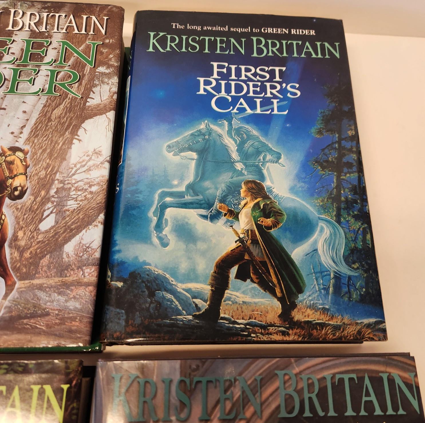 Kristen Britain Green Rider Book Lot of 4 Hardcover Fantasy Set 1-4 DAW BCE