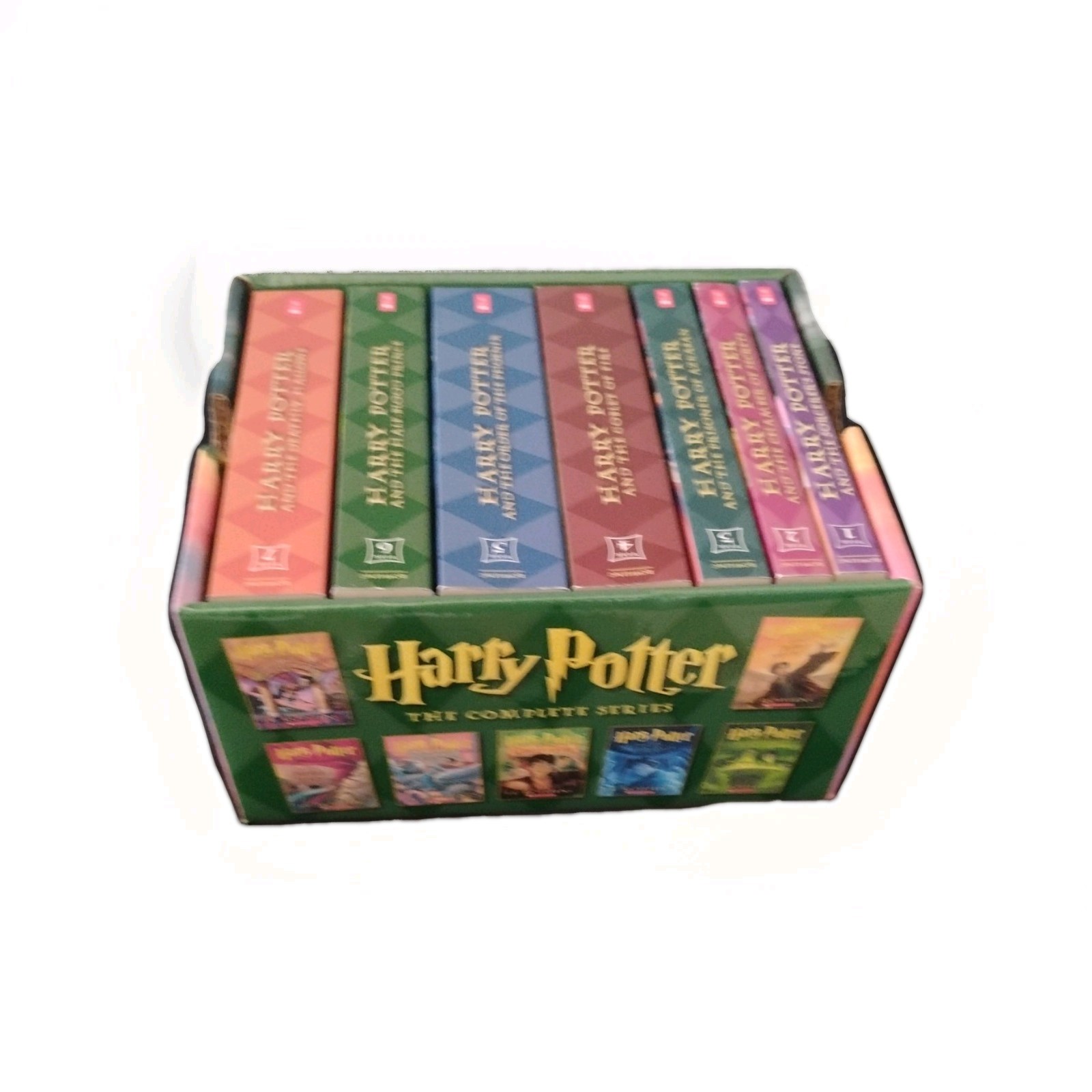Harry Potter Paperback Boxset #1-7 by J. K. Rowling (2009, Hardcover)