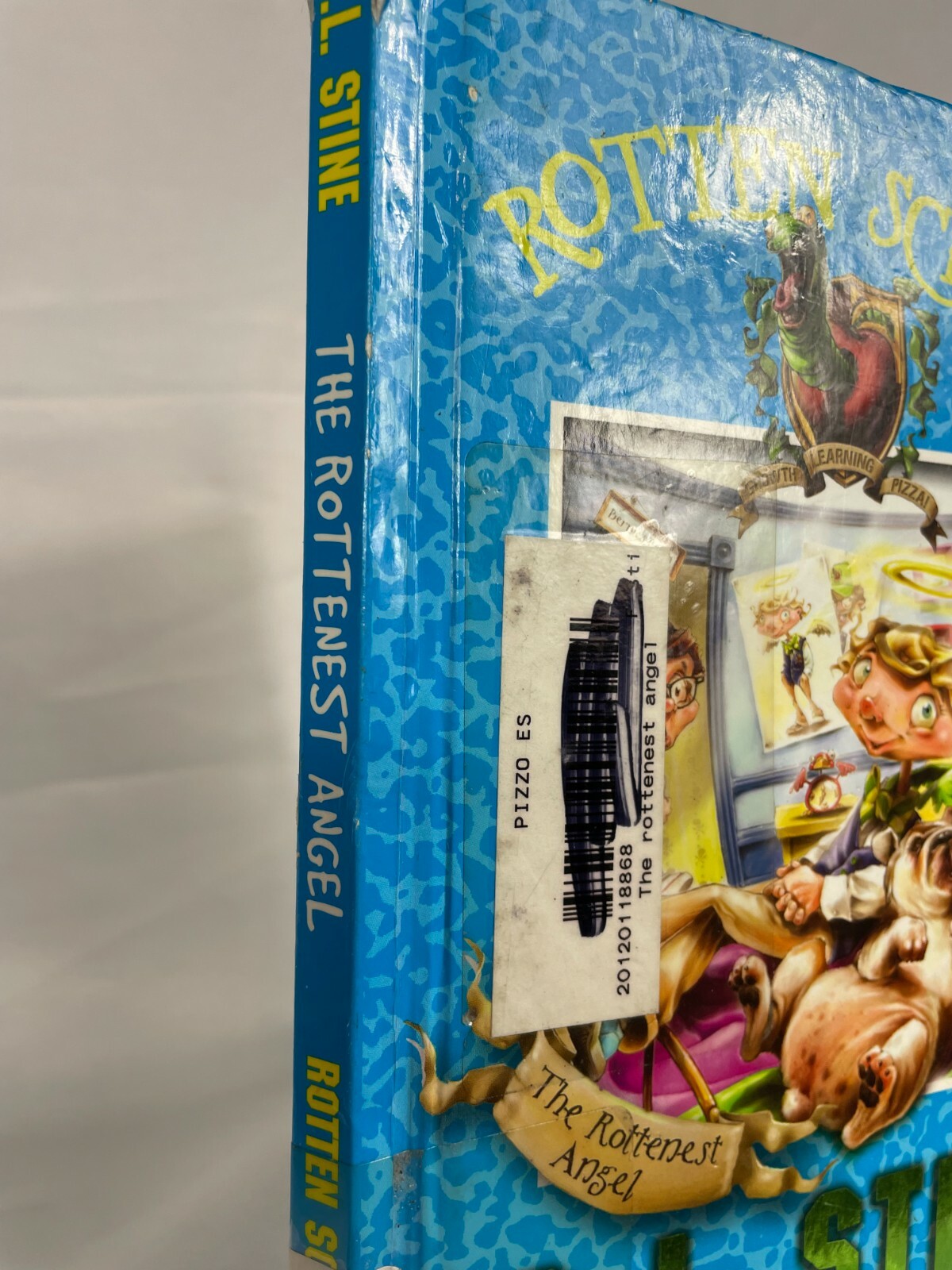 Rotten School R.L.Stine 4 Books Lose team lose Battle of the Diddys,School is Ha