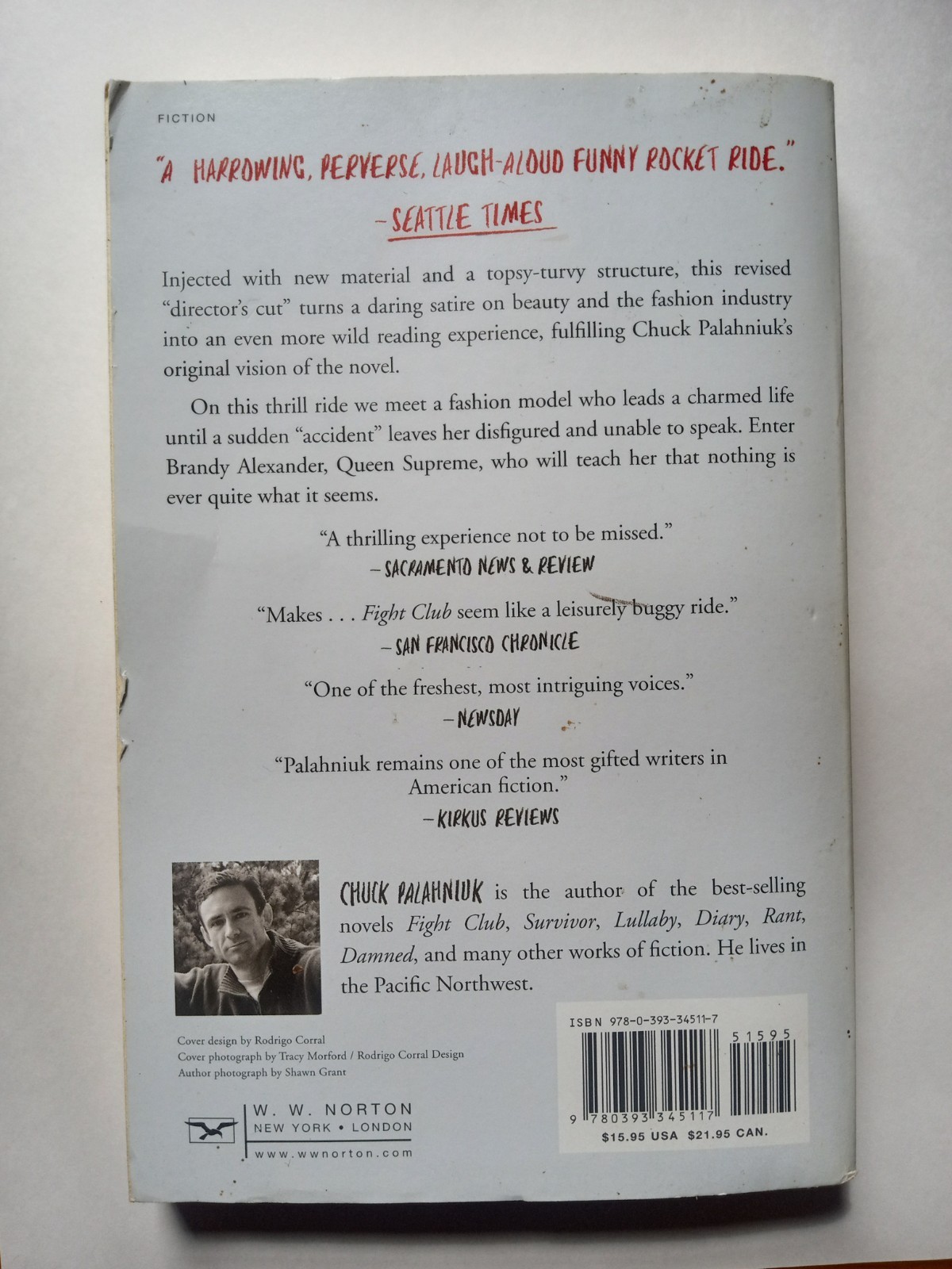 Invisible Monsters Remix Chuck Palahniuk