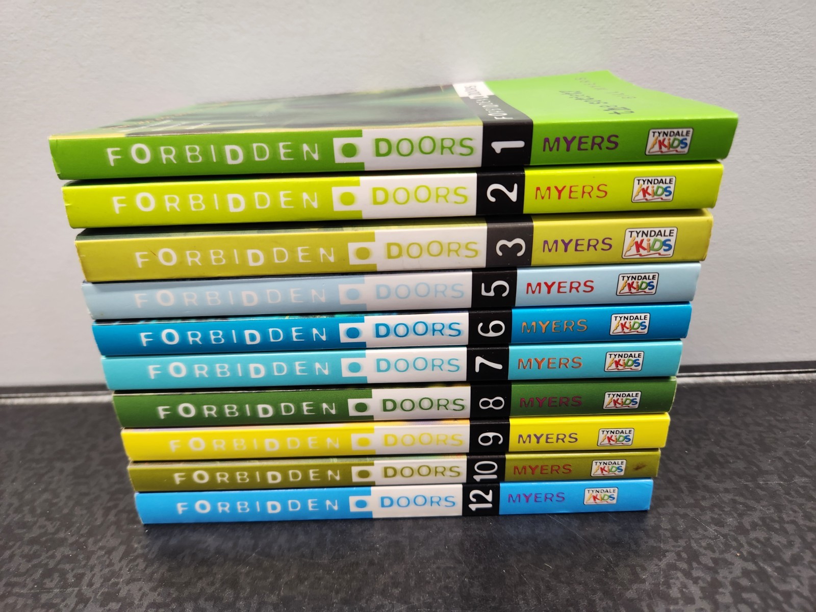 Lot of (10) Forbidden Doors Books #1-3, 5-10, 12 by Bill Myers Paperback Bundle