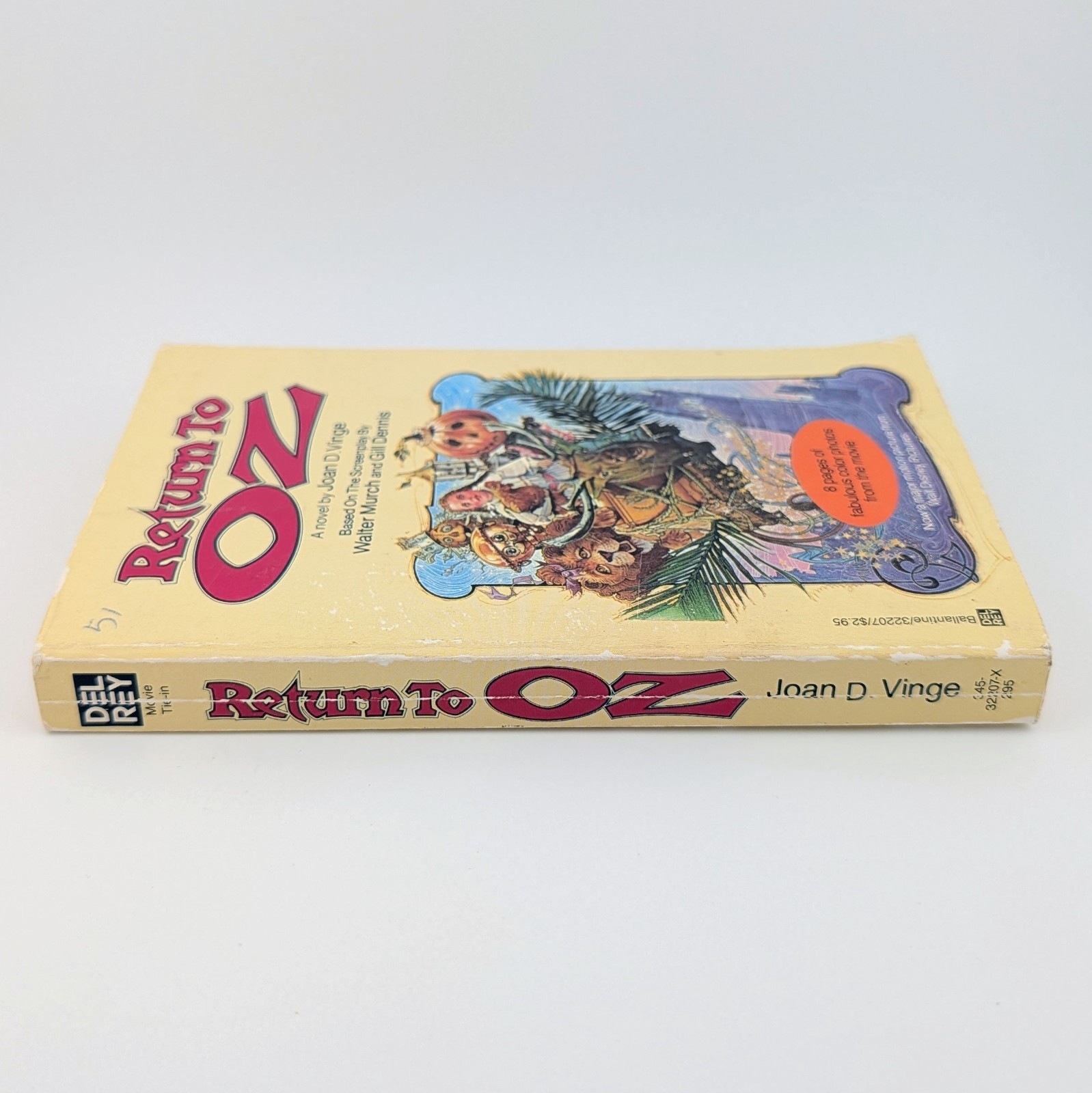 Return to Oz: A Novel – Joan D Vinge Del Rey 1985 VTG Movie Tie-In, 1st Ed. PB