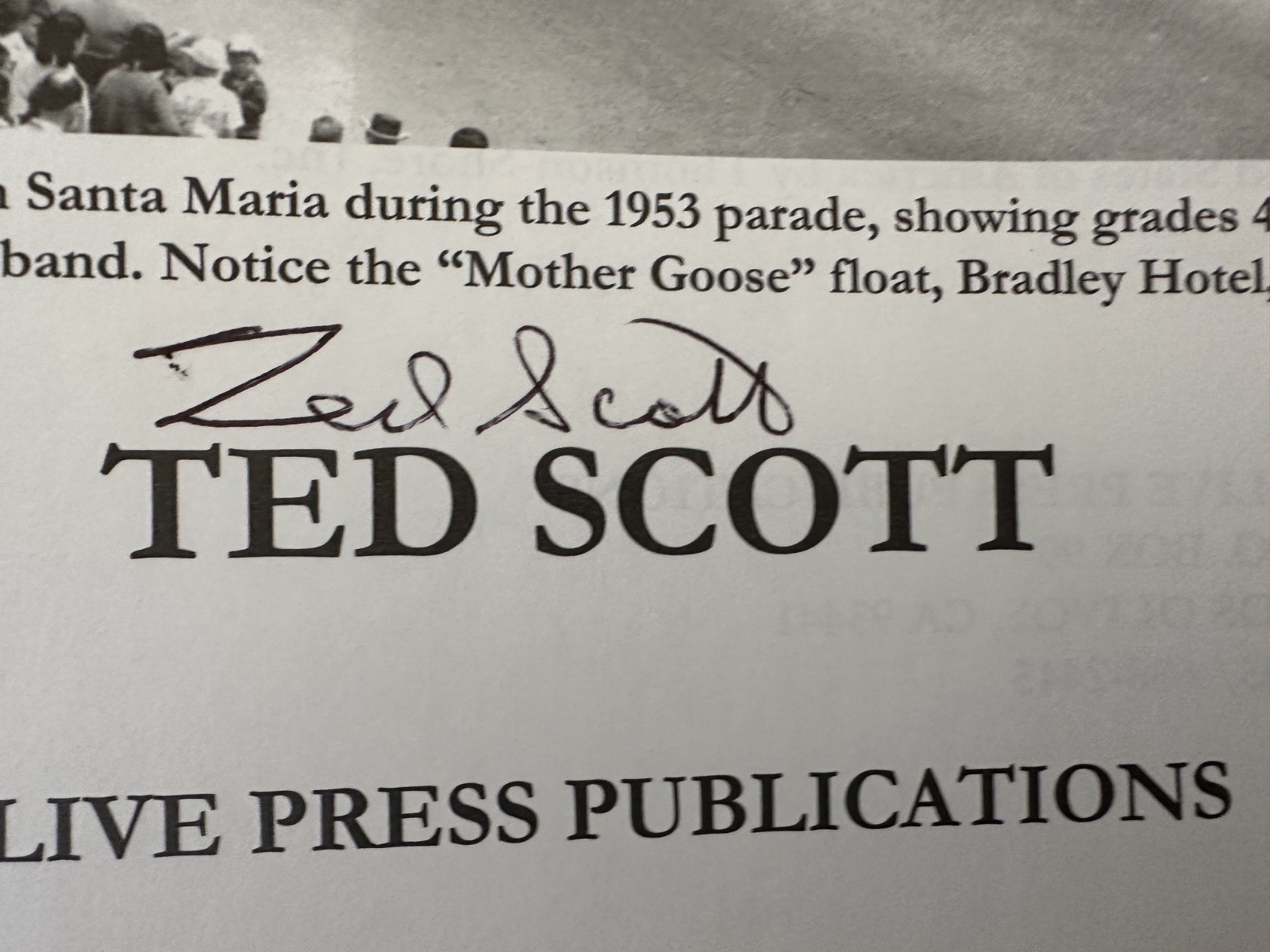 Santa Maria Elks Lodge #1538 Rodeo Parade 1940 2003 Scott history genealogy CA