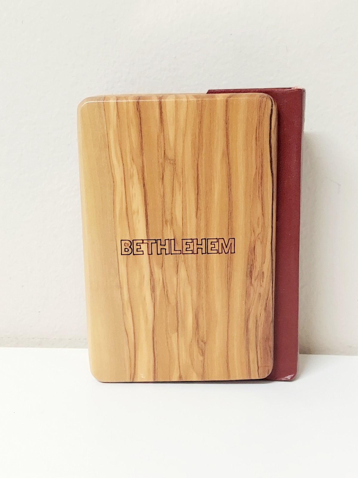 NEW! Vintage Leather Trinity Broadcasting Network TBN Mrinita Bethlehem Bible