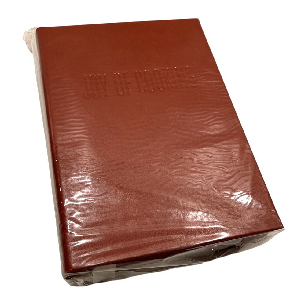 Joy of Cooking 2006 Special Edition Red Vachetta Leather Hardcover Irma Rombauer