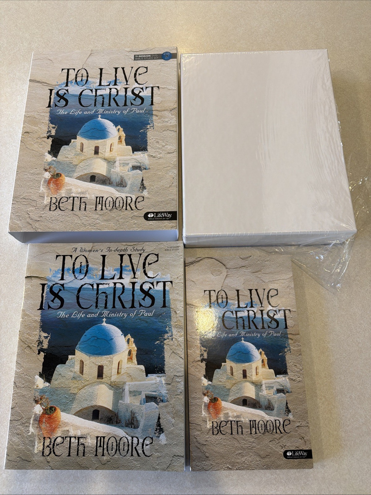 TO LIVE IS CHRIST Life and Ministry of Paul Beth Moore Kit Lifeway *READ MISSING