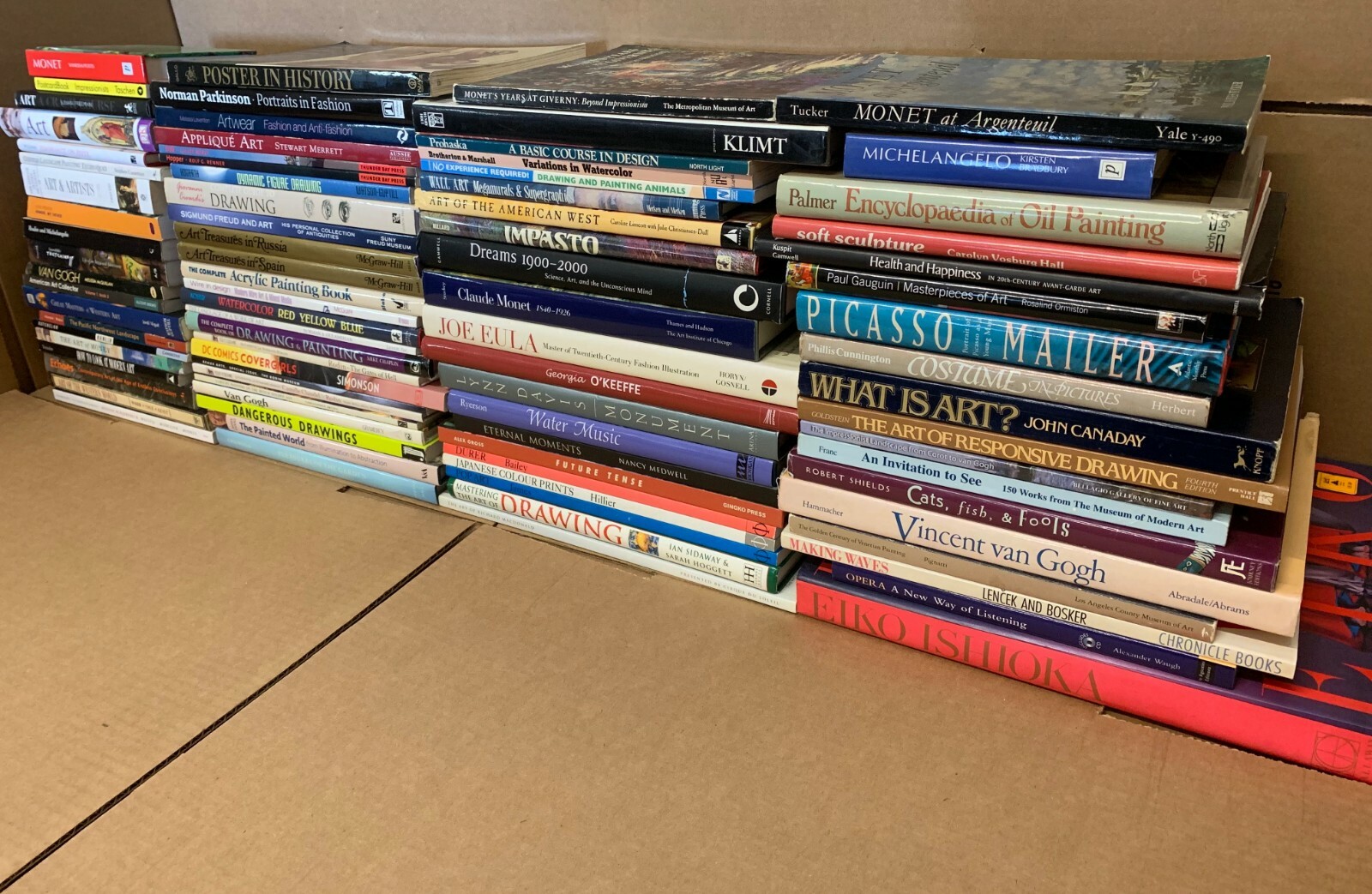 Lot of 15 LBs ART History Books: Renaissance Modern Cubism Nouveau Realism +More