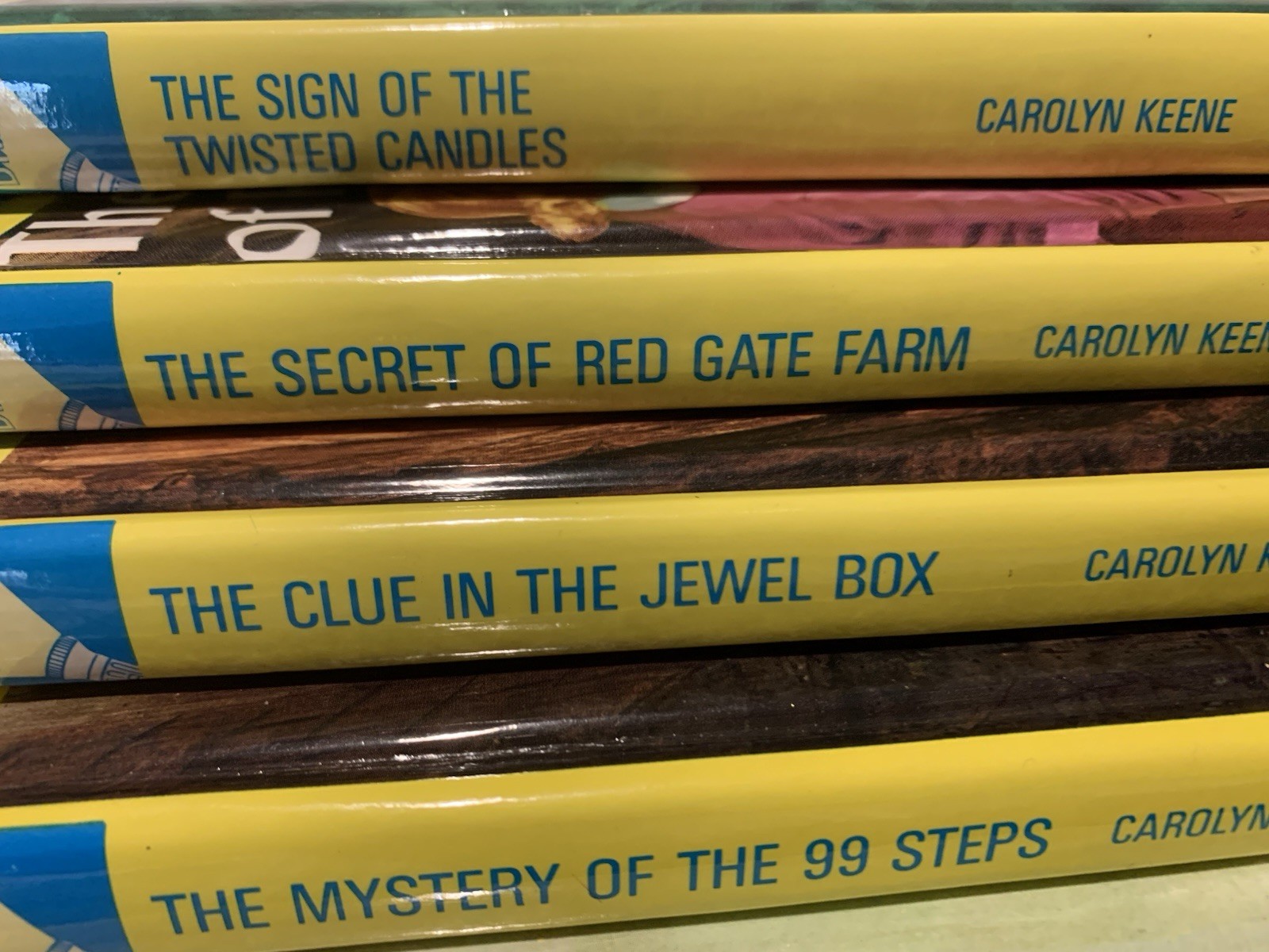 ❤️Vntg 6 Nancy Drew Flashlight Mystery Series Carolyn Keene #’s 5,13,43,20,6,9