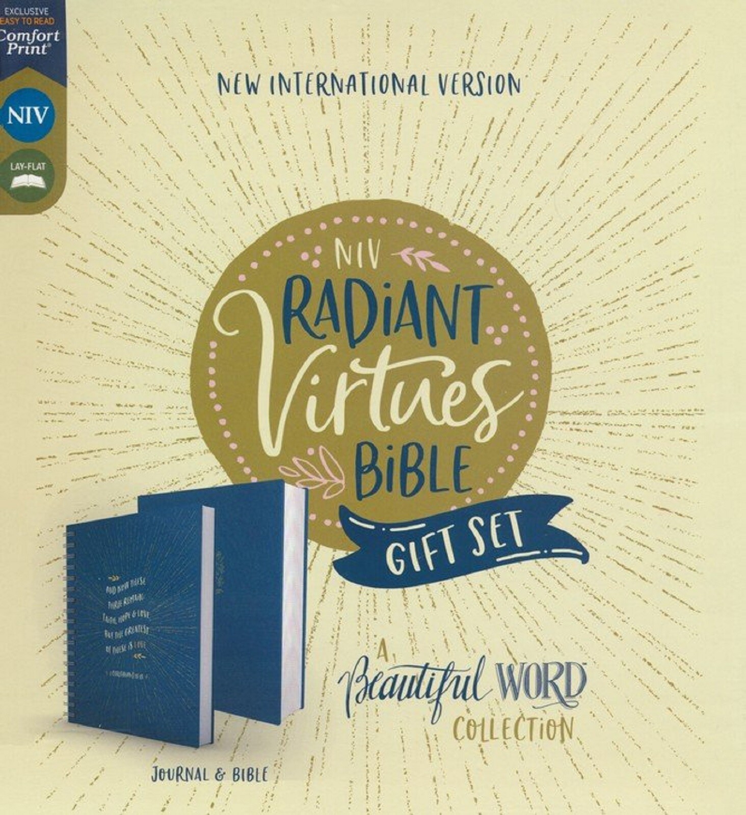 NIV Radiant Virtues Bible: Hardcover Bible and Journal BRAND NEW in Shrink Wrap!