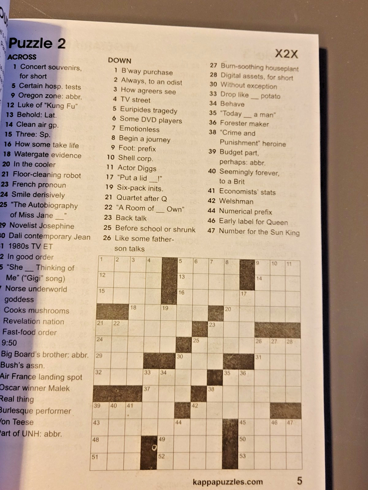 Superb Crosswords Jumbo Puzzle Book by KAPPA – 124 All-Themed Puzzles!