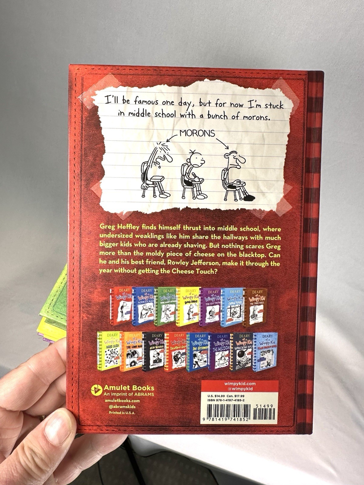 Jeff Kinney Diary of a Wimpy Kid 1-17 Set MISSING 2,9,16 Plus 2 Additional Books
