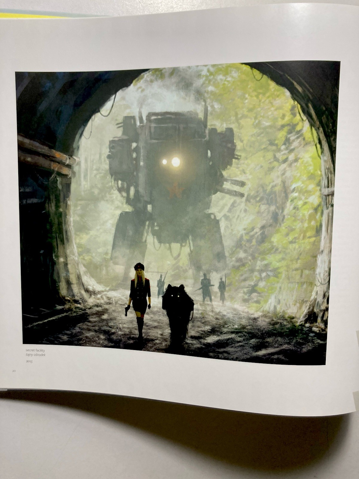 “Howling At The Moon” JAKUB ROZALSKI 2018 Hardcover Art Book Steampunk RARE