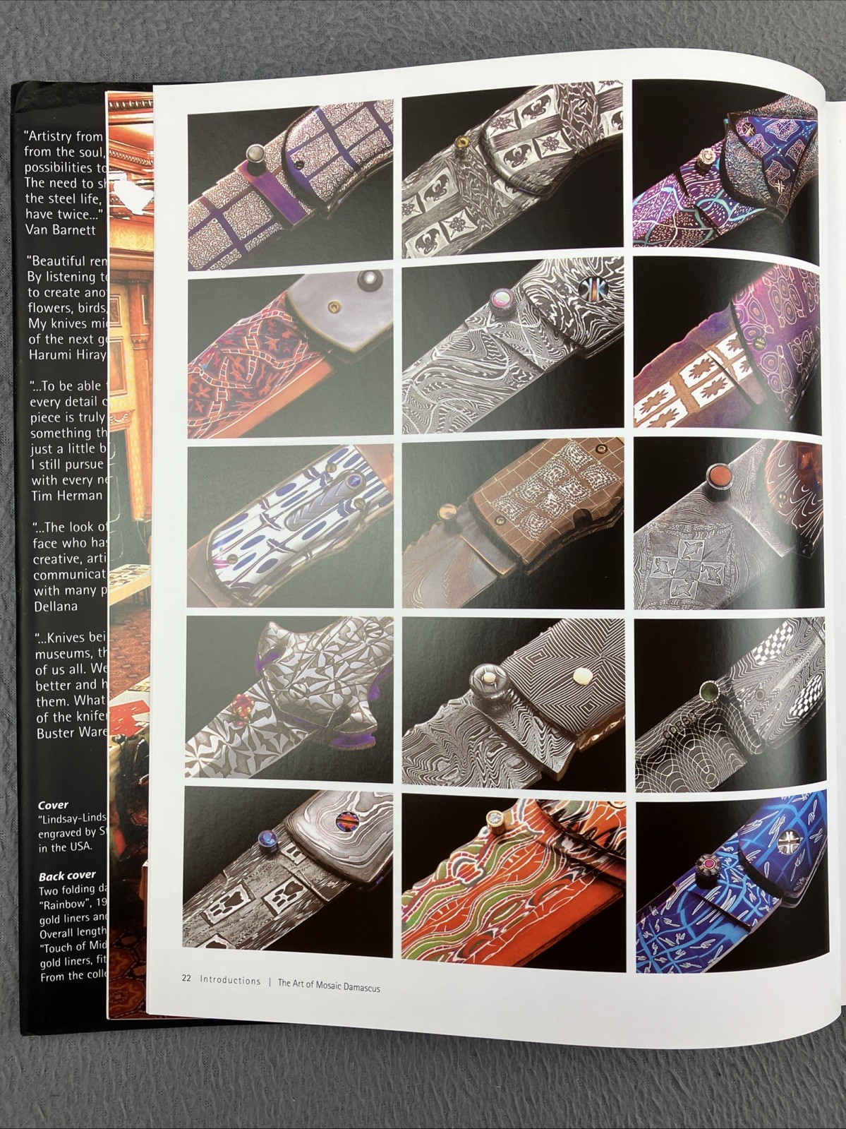 Art and Design in Modern Custom Folding Knives by Darom Damascus Blades Amazing!