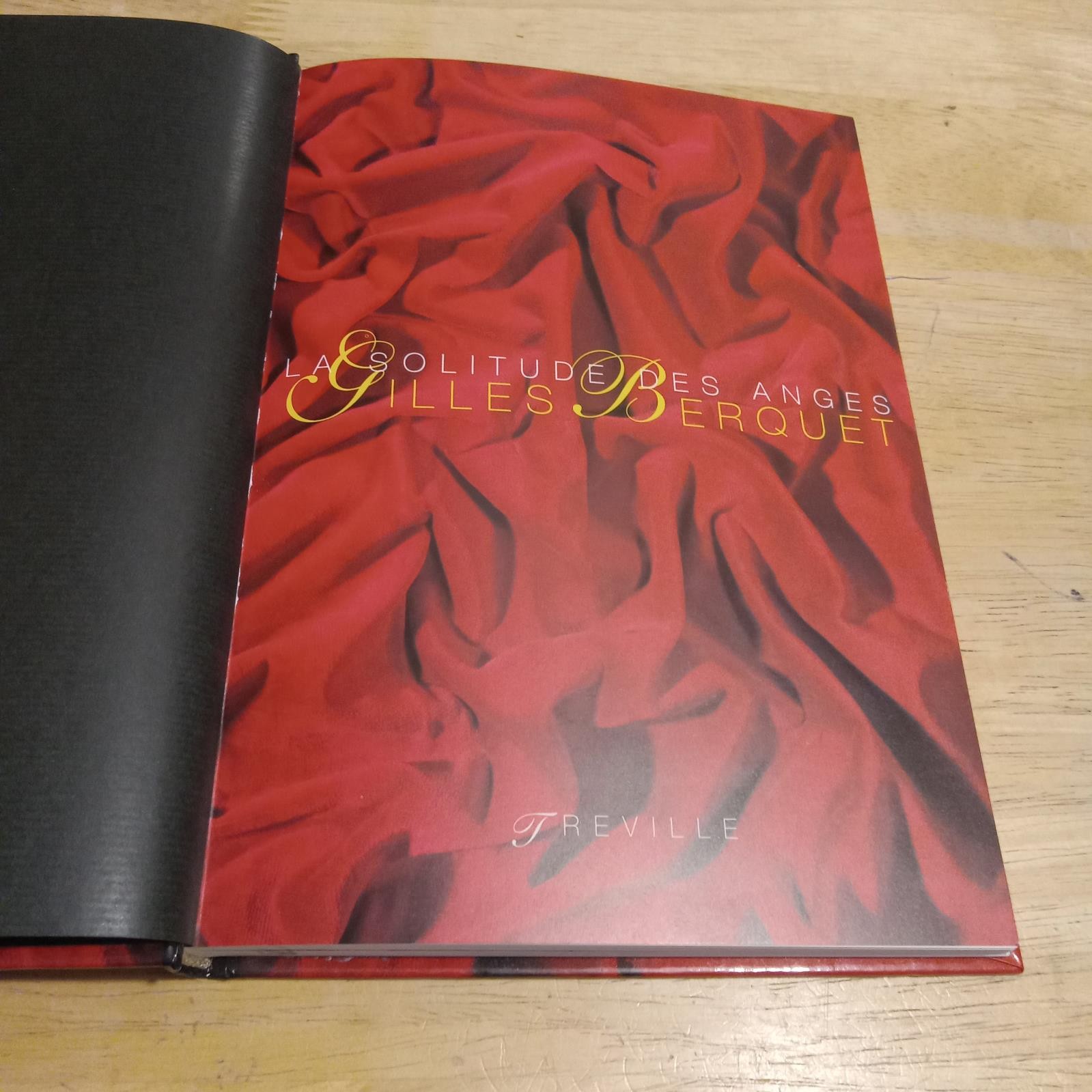 Gilles Berquet La Solitude Des Anges 1994 Treville 1st Japan 8vo HC VG+