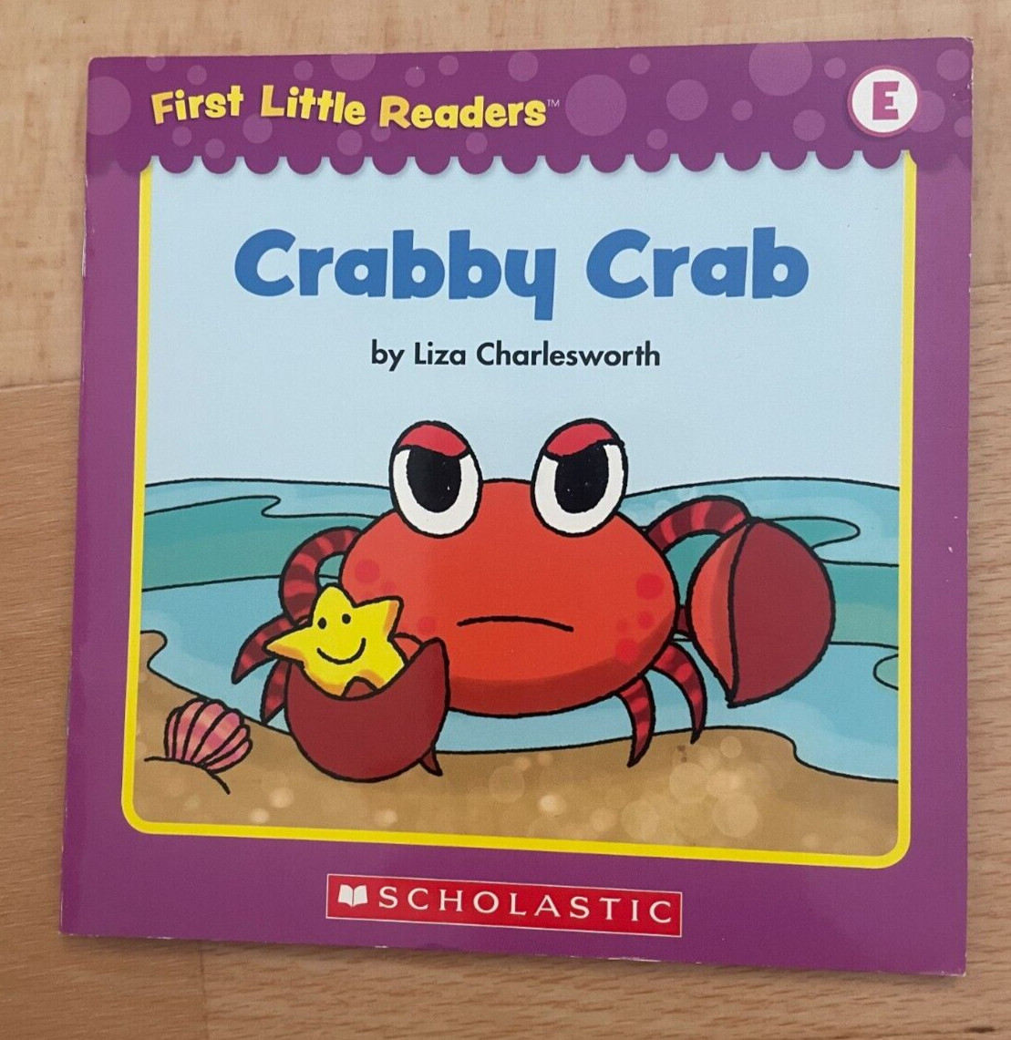 FIRST LITTLE READERS. LIZA CHARLESWORTH, CRABBY CRAB 14 X 14 CM.