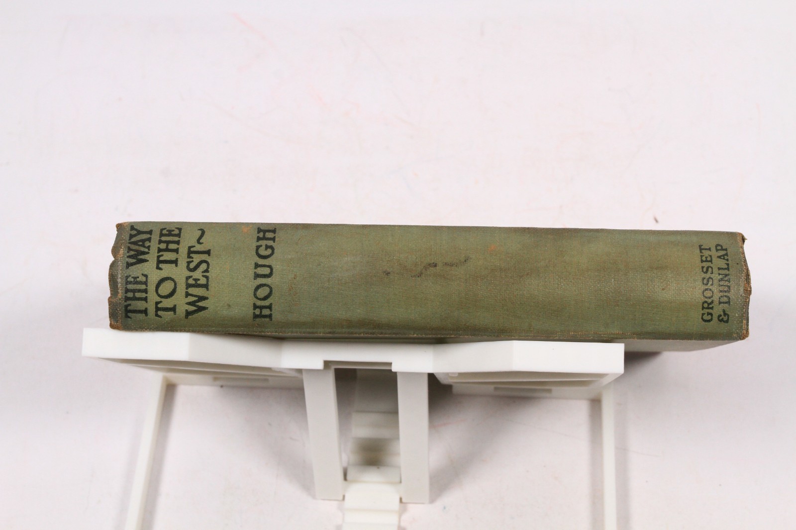 WAY TO THE WEST/EMERSON HOUGH, deluxe edition, 1922, Crockett, Boone
