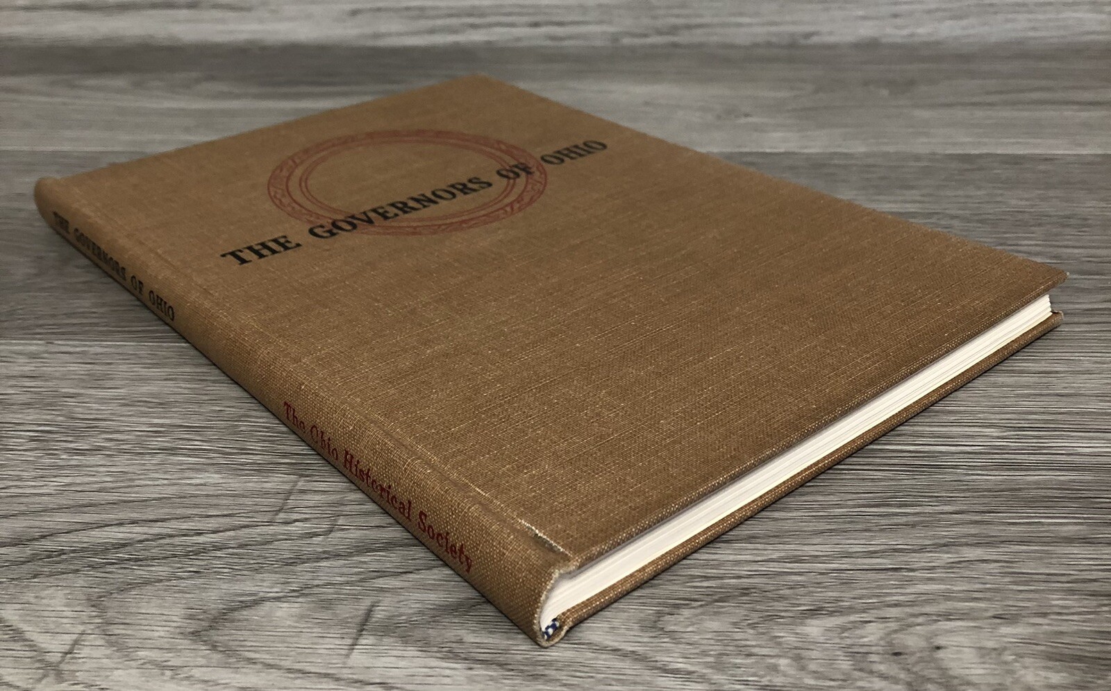 The Governors Of Ohio With Their Portraits Historical Society 1954 HCDJ Book