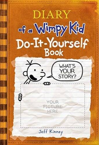 Diary of a Wimpy Kid Do-It-Yourself Book – Hardcover – ACCEPTABLE