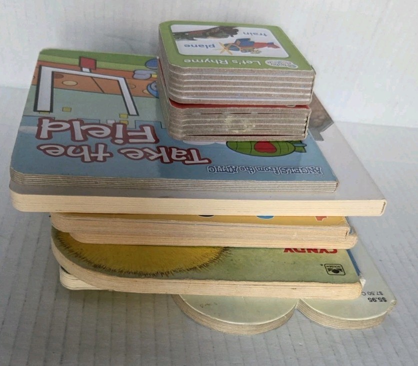Lot of 9 Board Books for Childrens Kids Toddler Babies Preschool Homeschool
