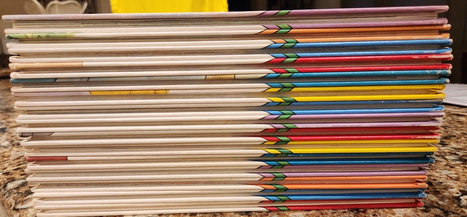 1989 On My Way w/ Sesame Street Library Complete 15 Volume Set, Big Bird Stand