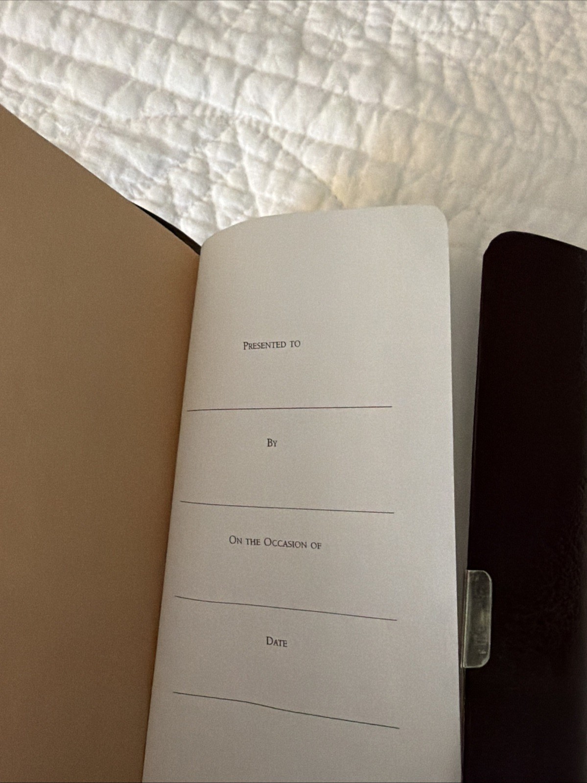 Holy Bible – Compact KJV with snap closure