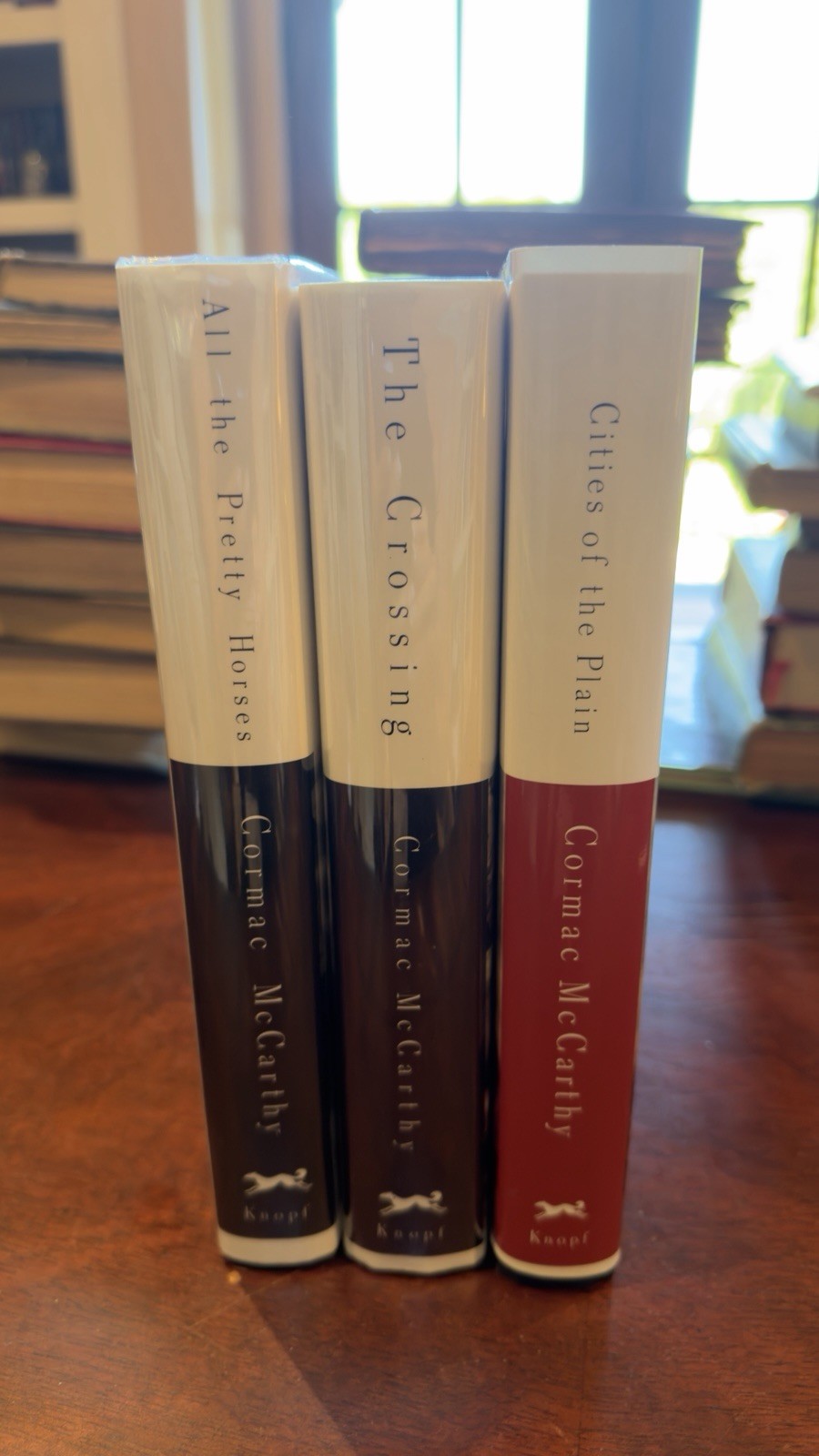 The Border Trilogy by Cormac McCarthy (Complete 1st Edition Hardcover Set Lot)