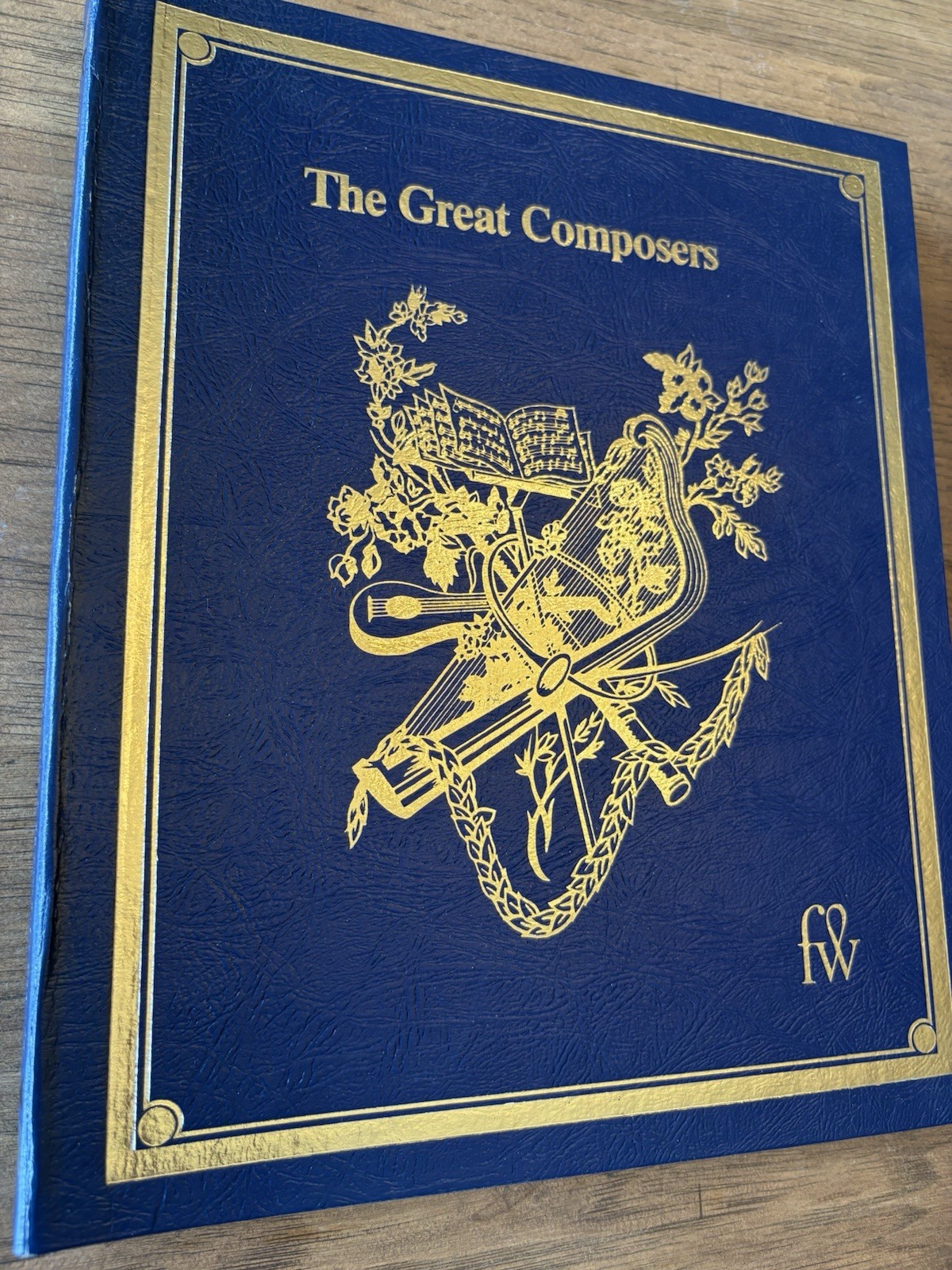 Funk & Wagnalls „The Great Composers“ Family Library of Great Composers Binder
