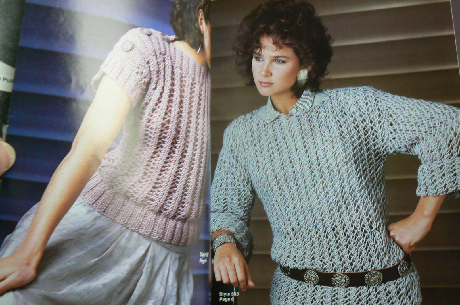 Easy Elegance, Nomis Womens Sweaters Knitting patterns,Vol. 56, 8 pages 1985