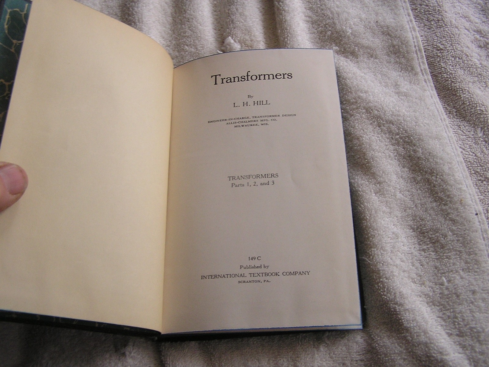 ICS Staff: Transformers Int. Textbook Co 1937
