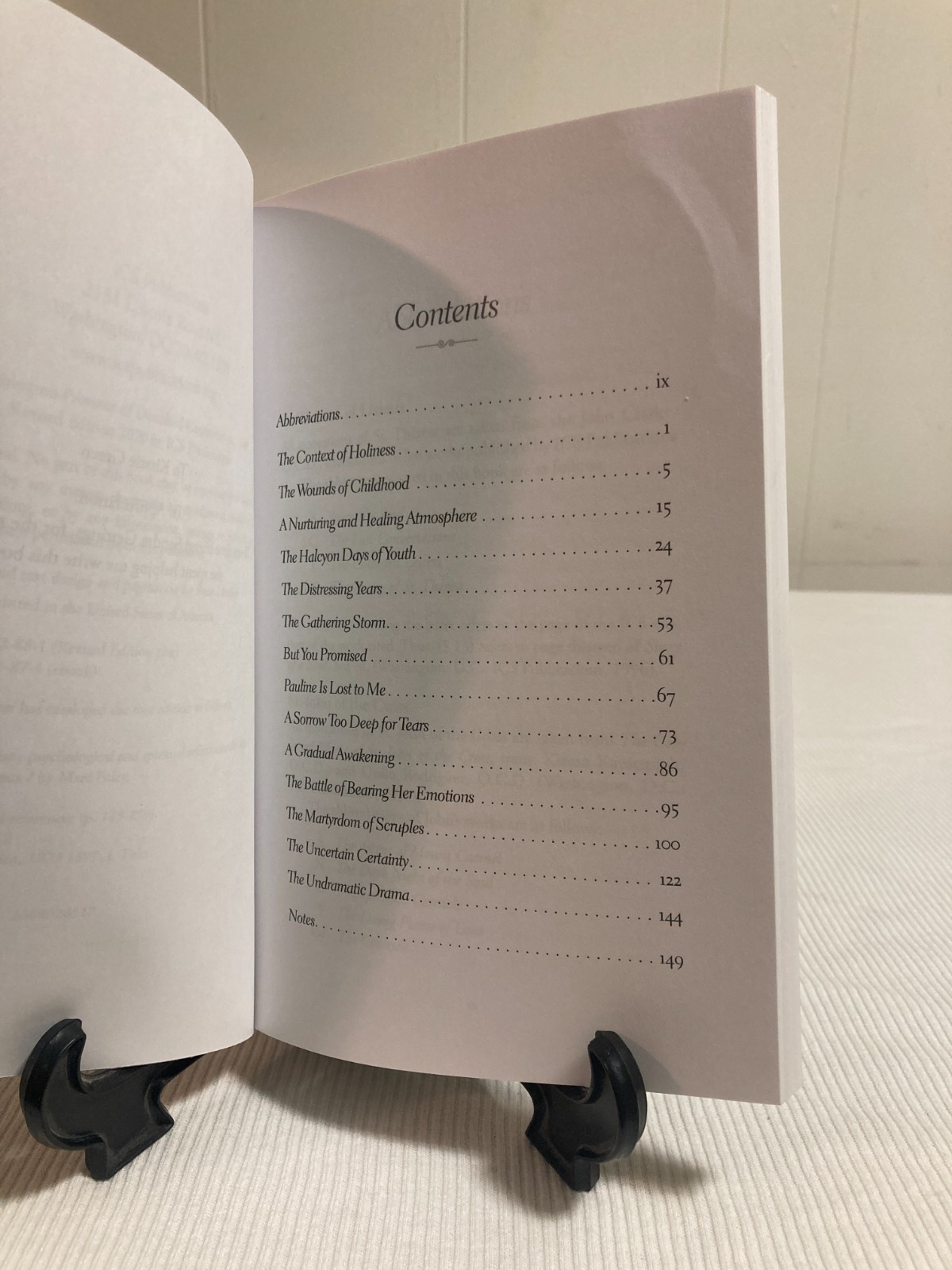 The Context of Holiness: Psychological and Spiritual Reflections on the Life of