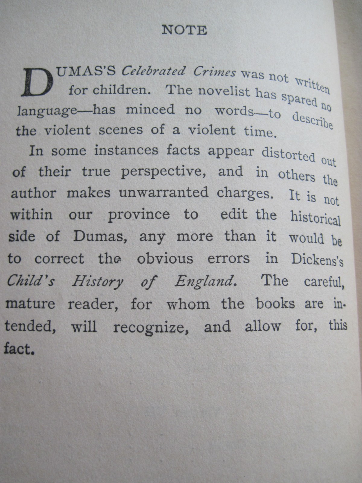 Celebrated Crimes Alexandre Dumas Set of 7 Hardcover Books