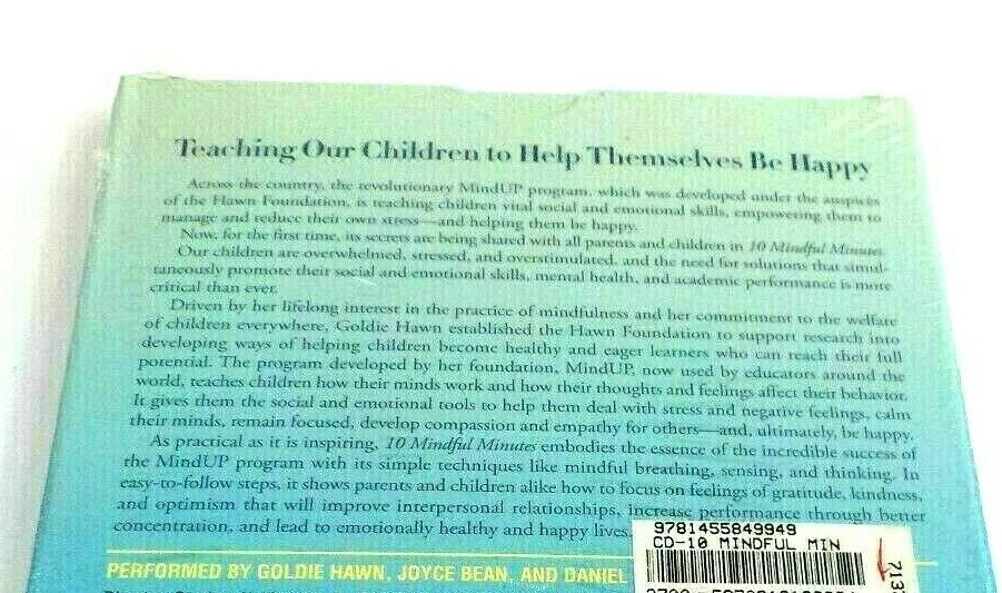 10 Mindful Minutes Giving Children Social Emotional Skills to Lead Audiobook New