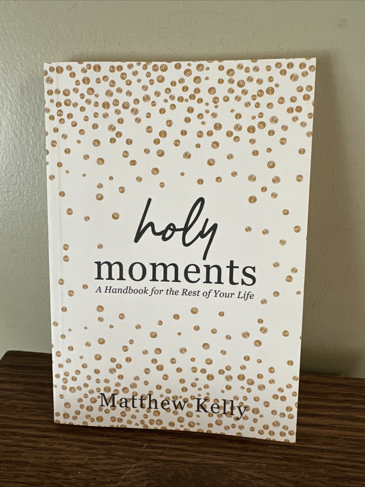 Holy Moments: A Handbook for the Rest of Your Life by Matthew Kelly (2022)