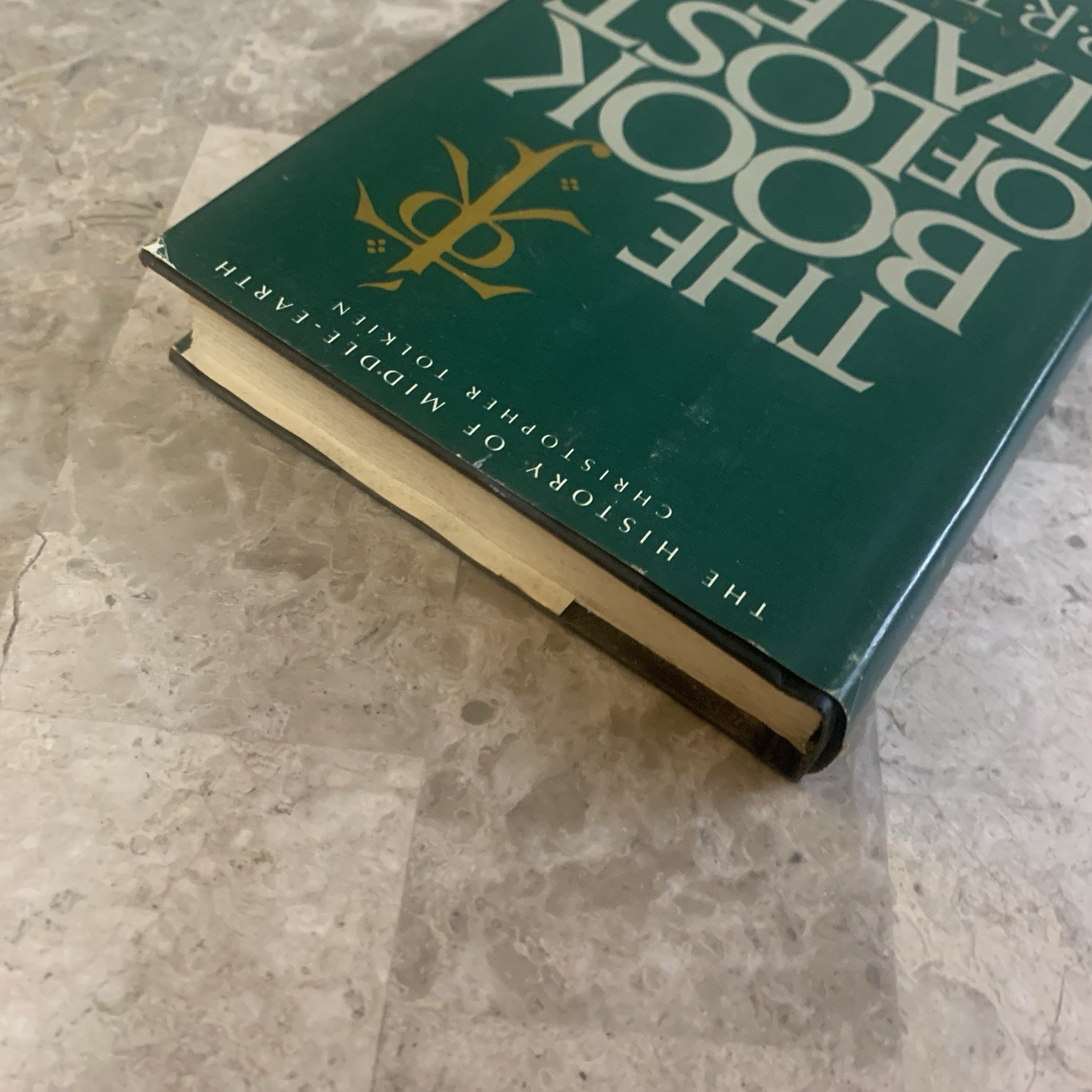 J.R.R. Tolkien The Book of Lost Tales Part One 1984 First Book Club Edition HCDJ