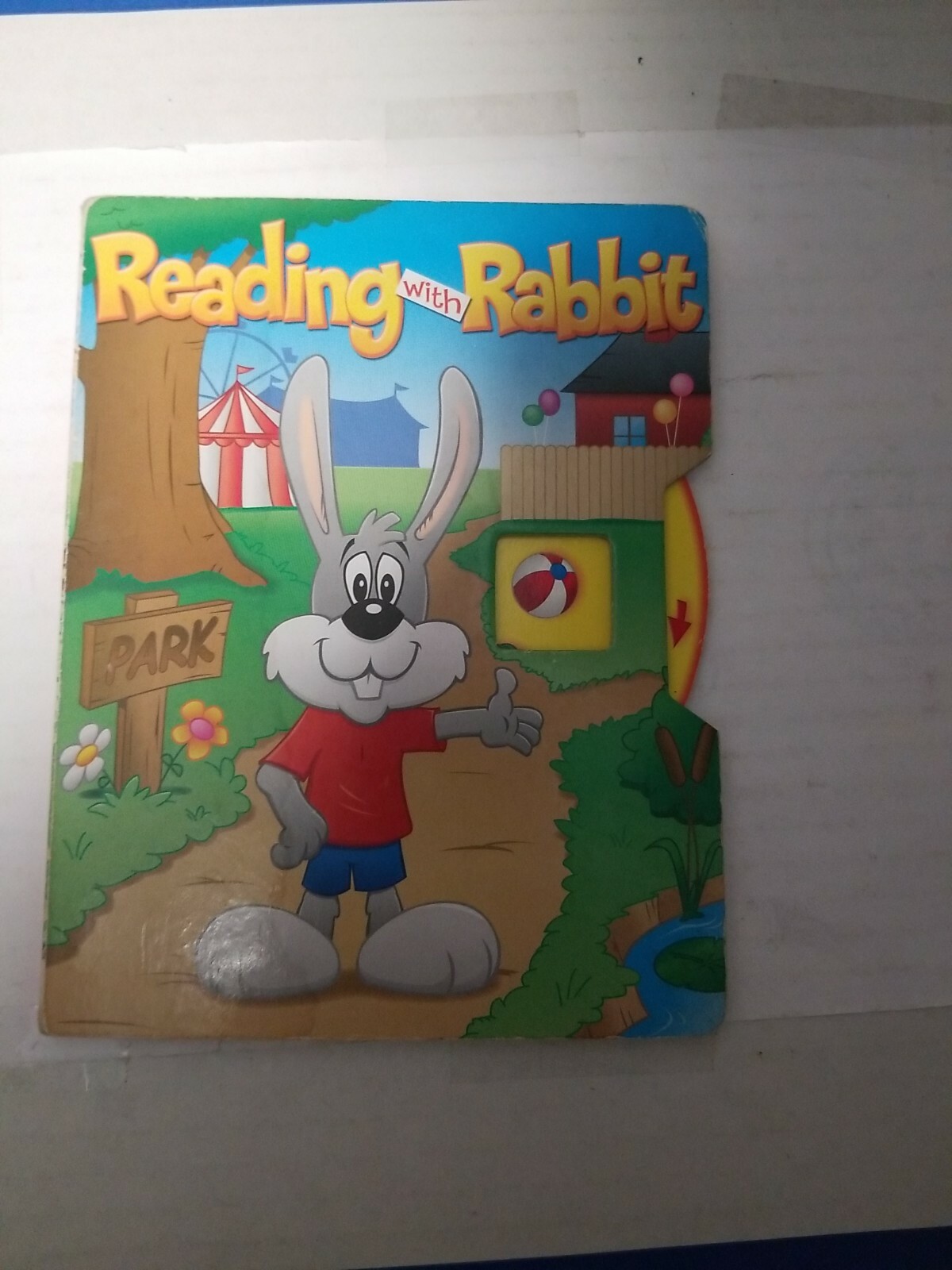 Reading with Rabbit; Interactive Spinner (rare) learning words interesting way