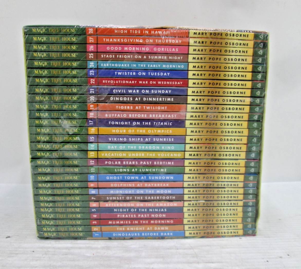 Magic Tree House 1–28 Box Set – Complete 28-Book Collection