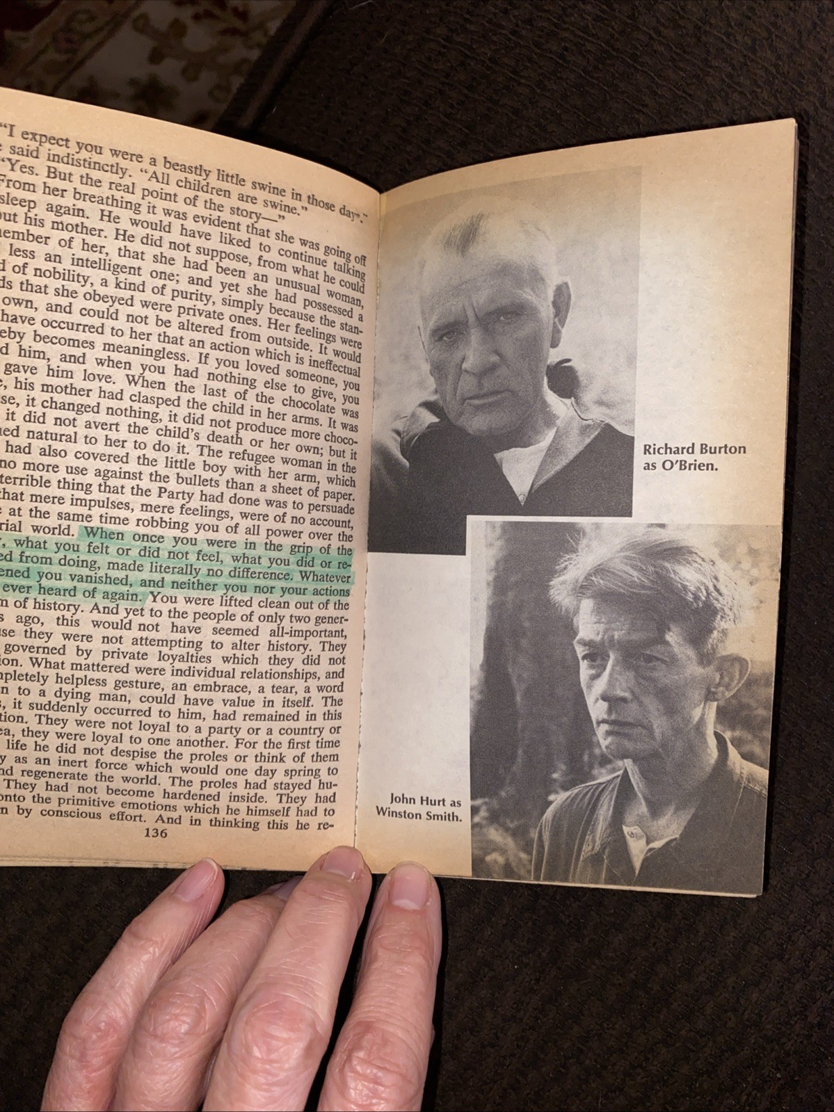 GEORGE ORWELL 1984 Hardcover PERMA BOUND HC Book (c)1961 Signet 1984 Ex Library