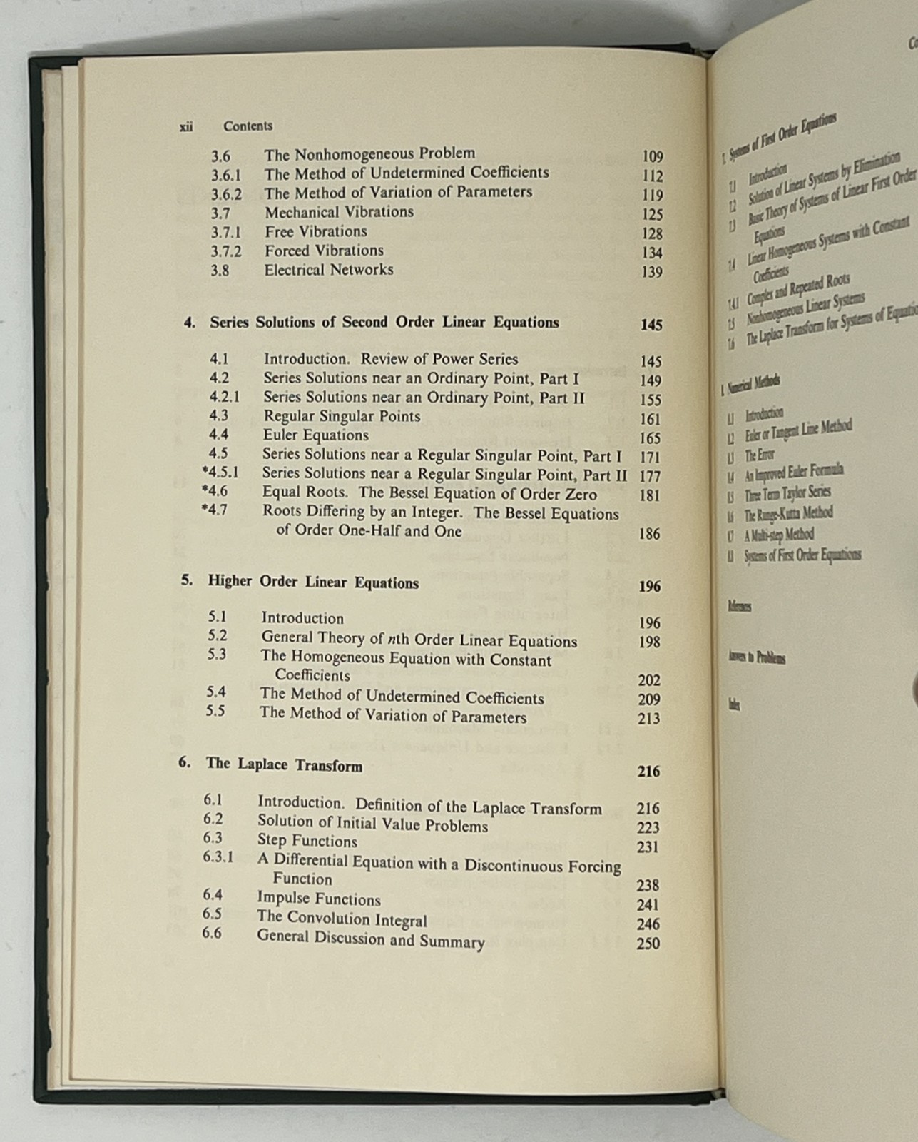 VTG Elementary Differential Equations by Boyce & DiPrima – 1965 HC John Wiley